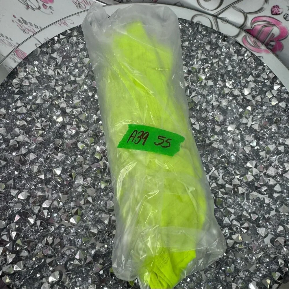 Nike tshirt tee bright green yellow neon dri fit Bright Lime Short Sleeve Tee